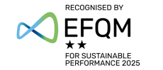 Logo EFQM 2025 calificado 2 estrellas